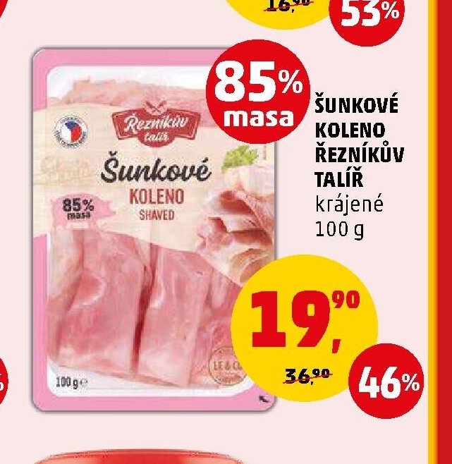 Šunkové koleno Řezníkův talíř