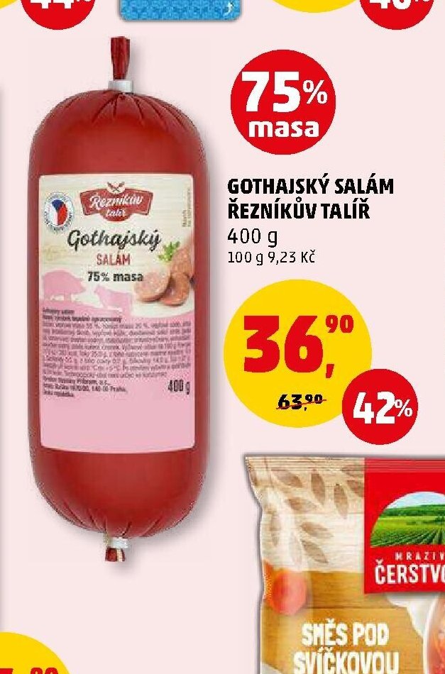 Gothajský salám Řezníkův talíř