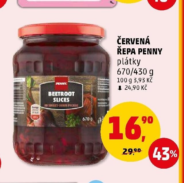 Červená řepa Penny
