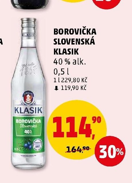 BOROVIČKA SLOVENSKÁ KLASIK