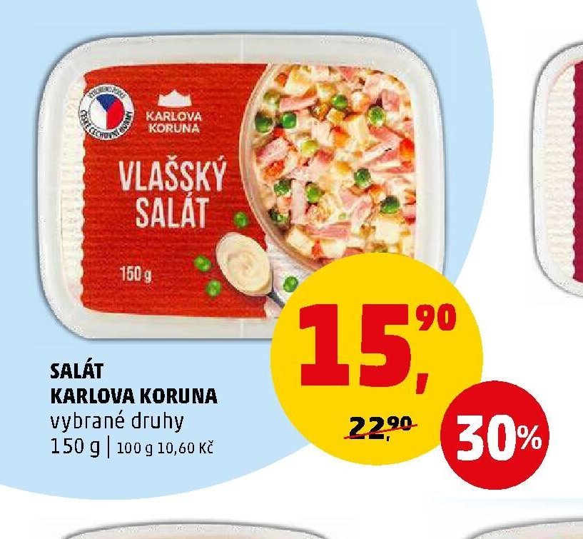 SALÁT KARLOVA KORUNA