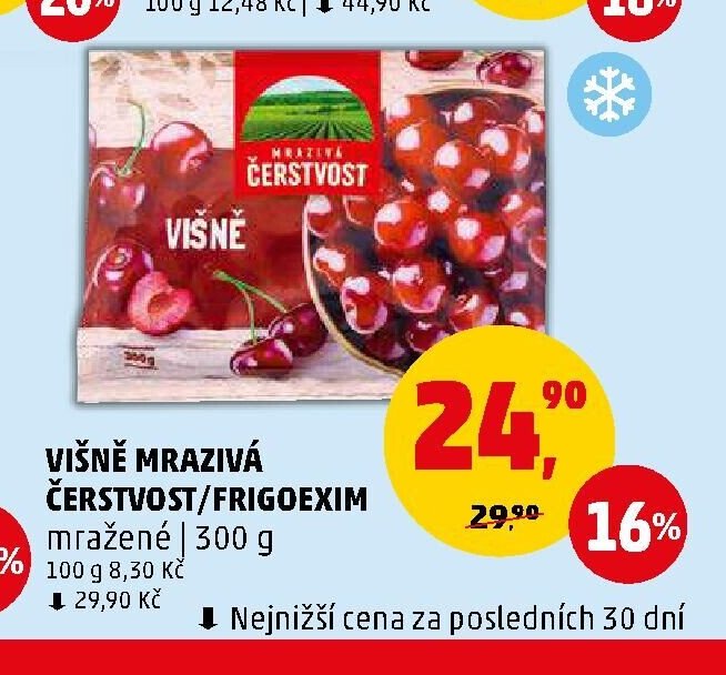 Višně mražená Čerstvost/Frigoexim