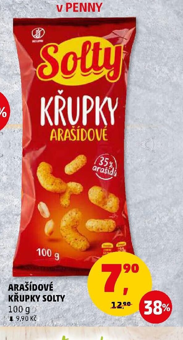 Solty Křupky arašídové