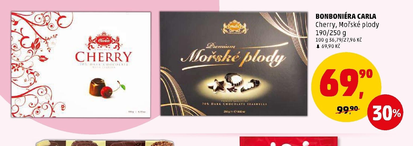 Bonboniéra Carla Cherry, Mořské plody