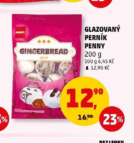Glazovaný perník Penny