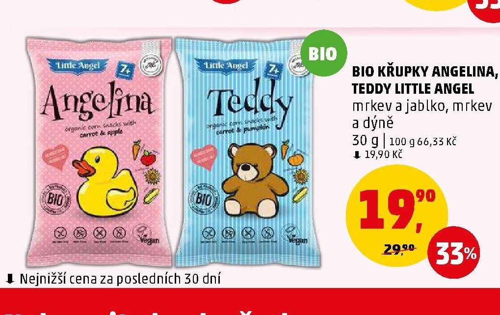 Bio křupky Angelina, Teddy Little Angel