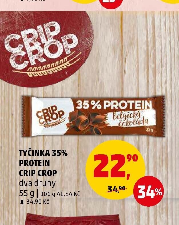 TYČINKA 35% PROTEIN CRIP CROP