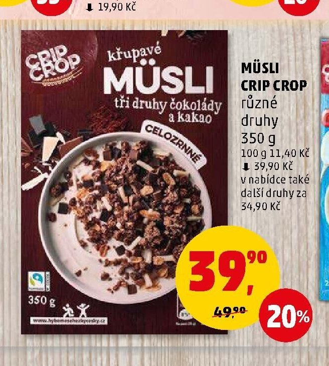MÜSLI CRIP CROP