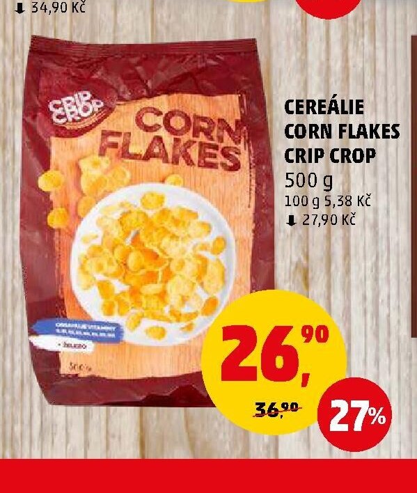 CEREÁLIE CORN FLAKES CRIP CROP