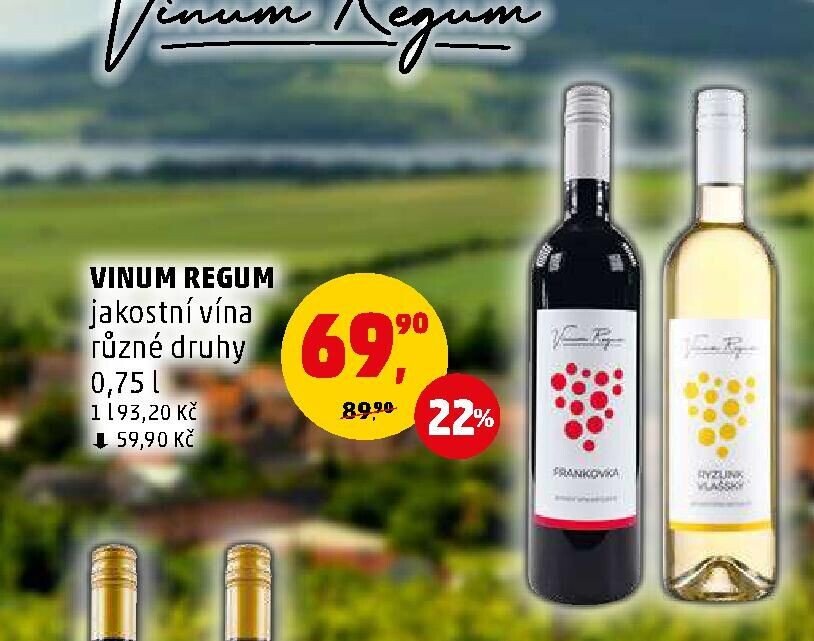 VINUM REGUM jakostní vína