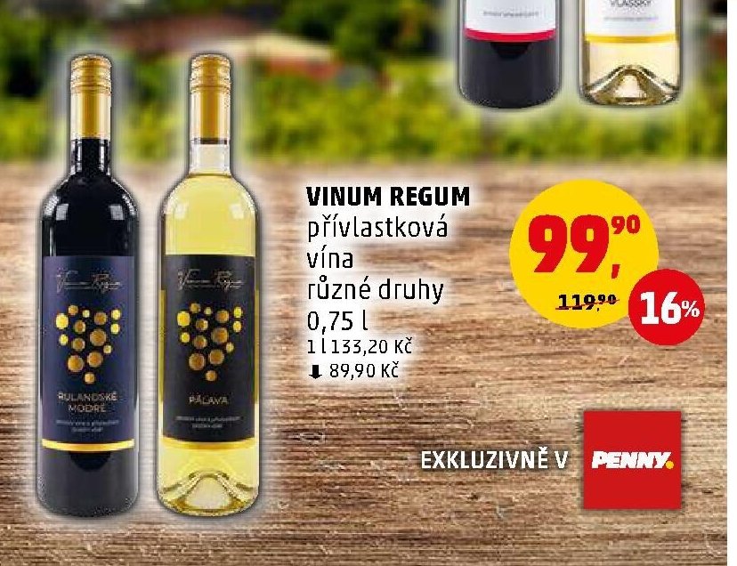 VINUM REGUM přívlastková vína