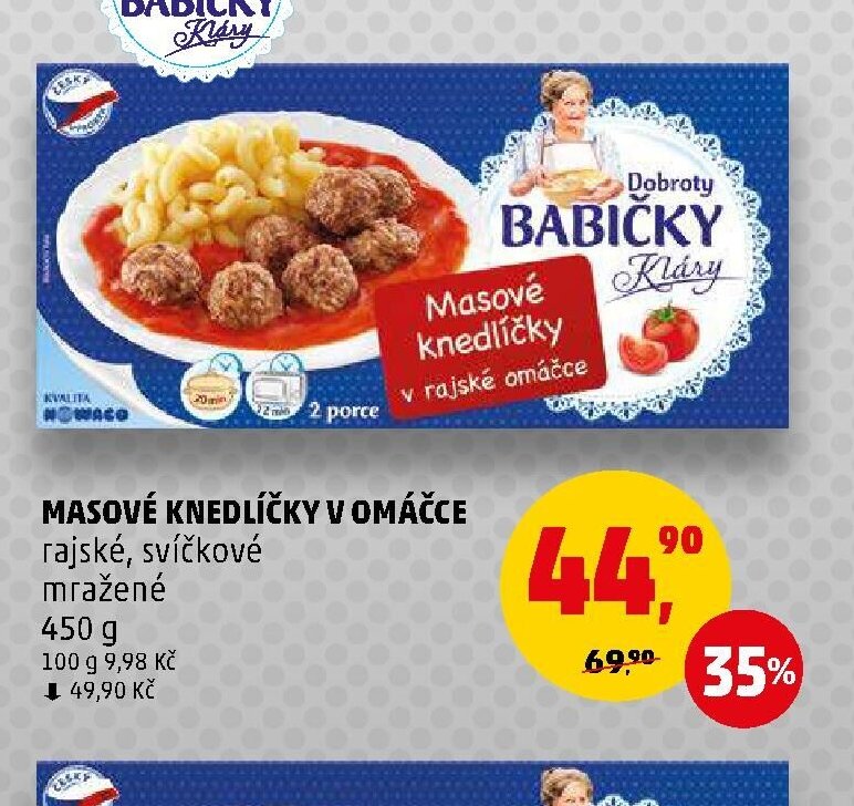 Masové knedlíčky v omáčce rajské