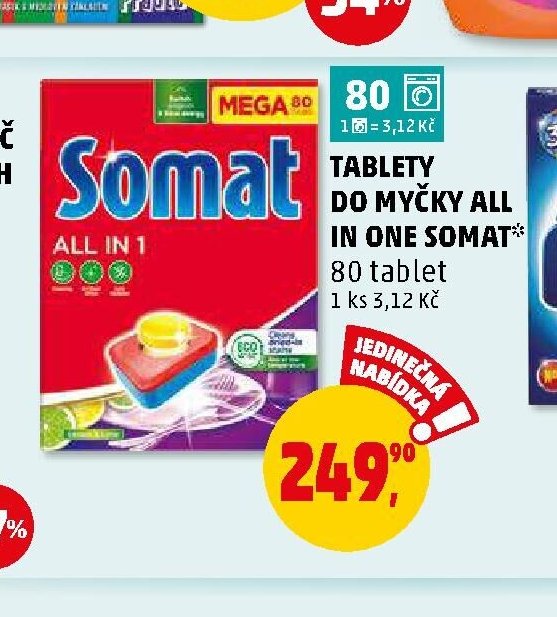 Tablety do myčky All in One Somat