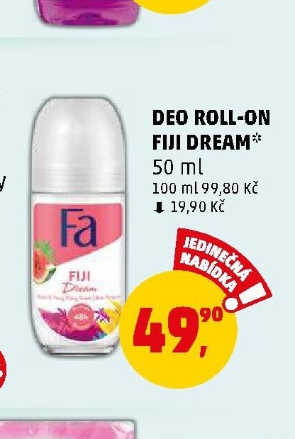 Deo roll-on Fiji Dream