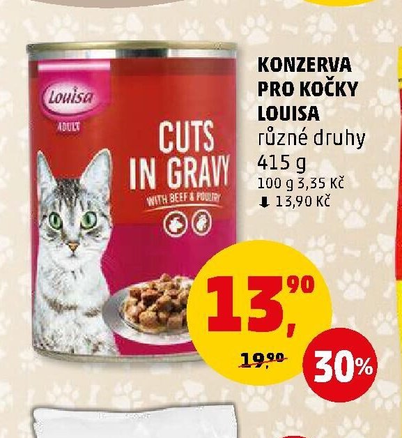 Konzerva pro kočky Louisa
