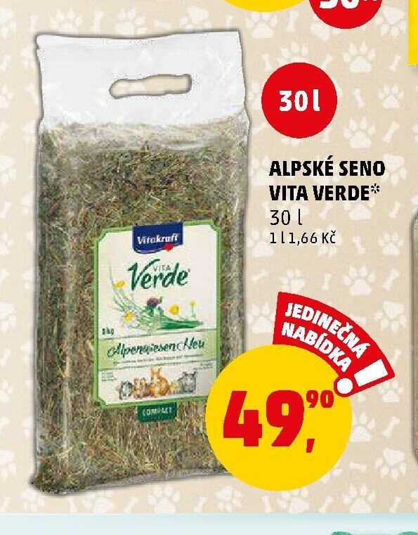 Alpské seno Vita Verde