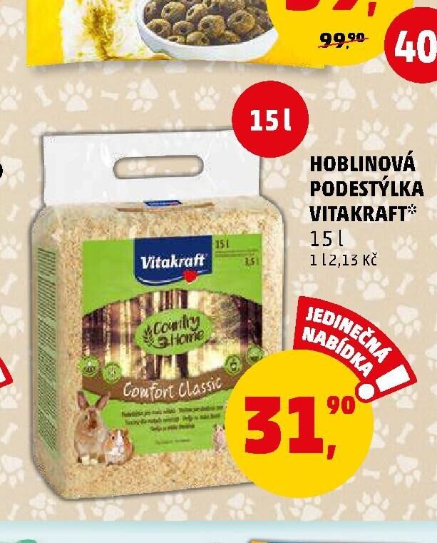 Hoblinová podestýlka Vitakraft