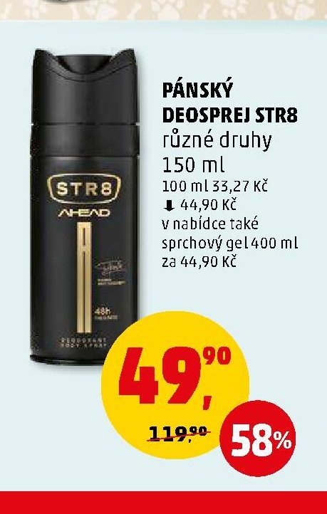 Pánský deosprej STR8