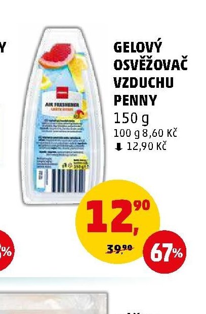 GELOVÝ OSVĚŽOVAČ VZDUCHU PENNY 150 g