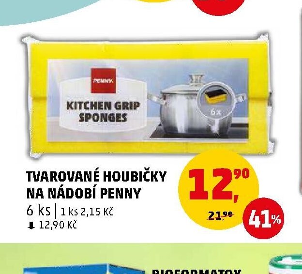 TVAROVANÉ HOUBIČKY NA NÁDOBÍ PENNY 6 ks