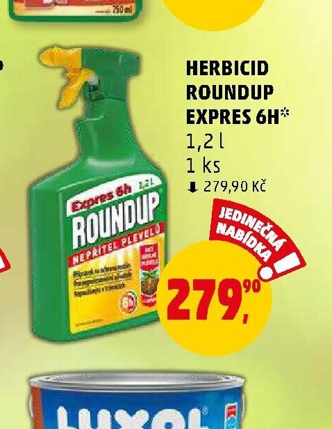 HERBICID ROUNDUP EXPRES 6H 1,2 l
