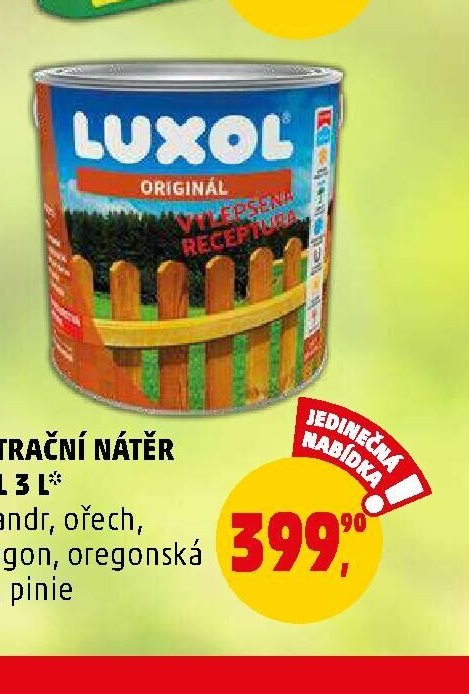 PENETRAČNÍ NÁTĚR LUXOL 3 L