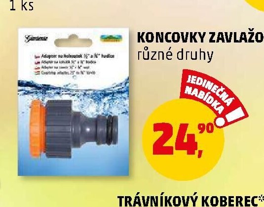 KONCOVKY ZAVLAŽOVACÍ PLASTOVÉ