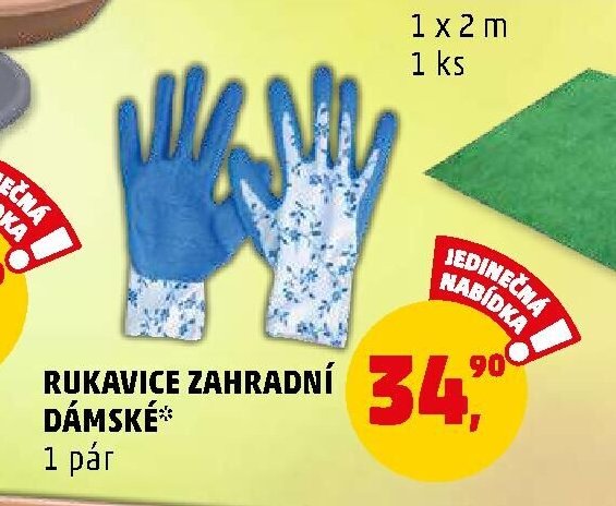 RUKAVICE ZAHRADNÍ DÁMSKÉ