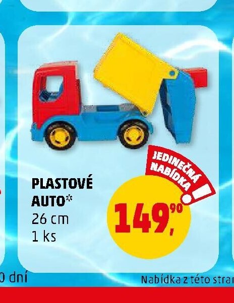 Plastové auto