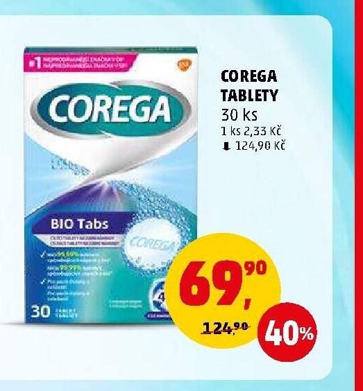 COREGA TABLETY 30 ks