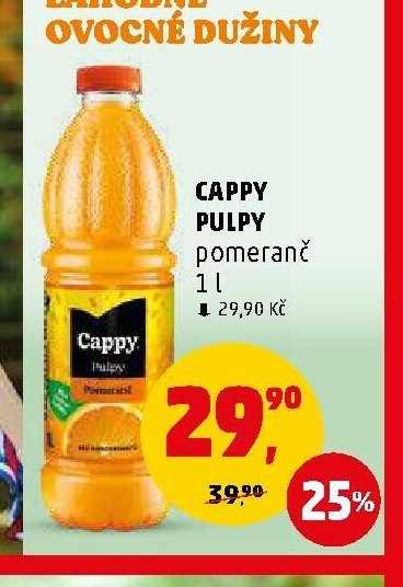 CAPPY PULPY pomeranč 1 l