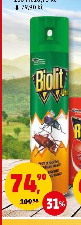 BIOLIT proti lezoucímu a létajícímu hmyzu 400 ml