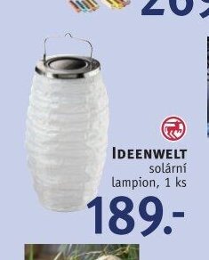IDEENWELT solární lampion