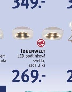 IDEENWELT LED podlinková světla