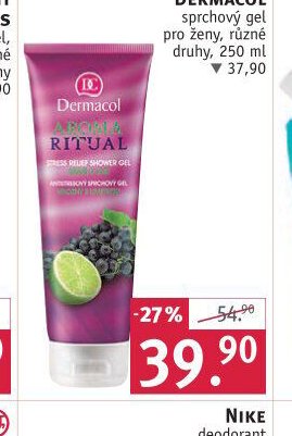 DERMACOL sprchový gel pro ženy, různé druhy, 250 ml