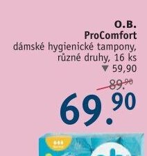 O.B. ProComfort dámské hygienické tampony