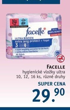 FACELLE hygienické vložky ultra