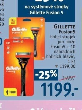 GILLETTE Fusion5 holicí strojek
