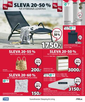 aktuální leták Jysk 7.6.2023-20.6.2023