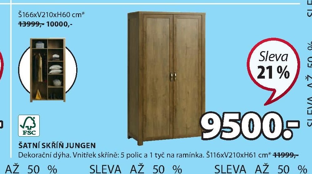 ŠATNÍ SKŘÍŇ JUNGEN