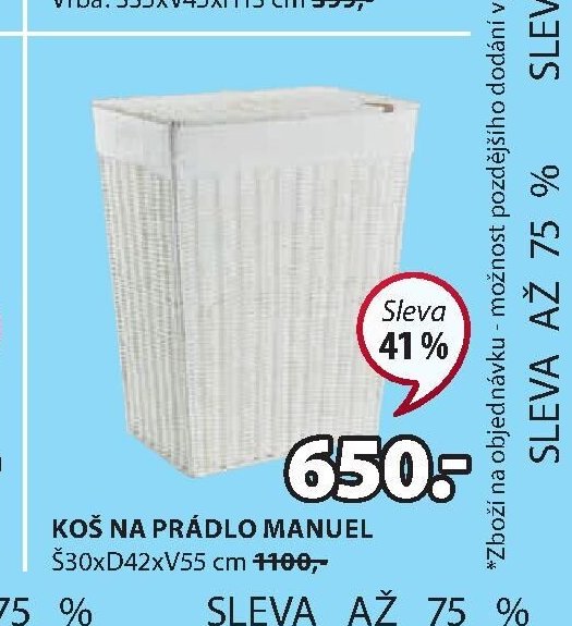 KOŠ NA PRÁDLO MANUEL