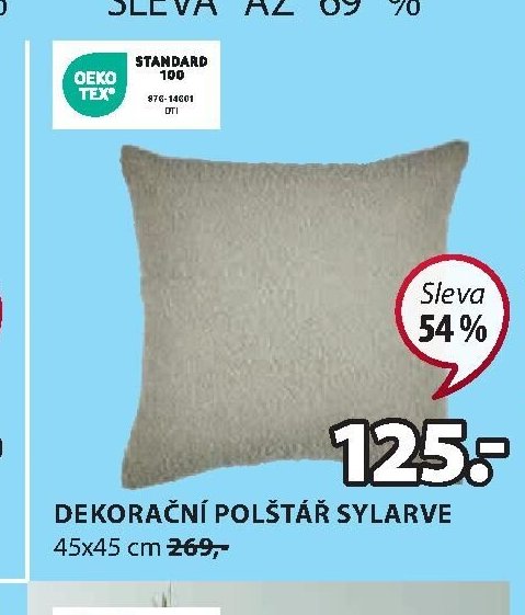 DEKORAČNÍ POLŠTÁŘ SYLARVE