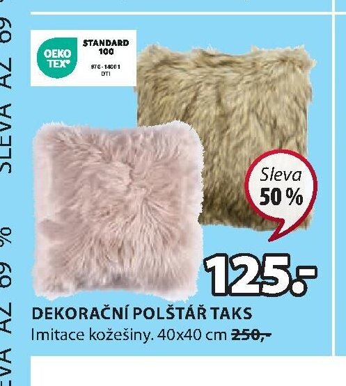 DEKORAČNÍ POLŠTÁŘ TAKS