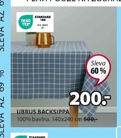 UBRUS BACKSIPPA