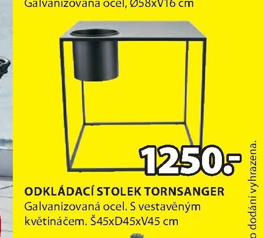 ODKLÁDACÍ STOLEK TORNSANGER