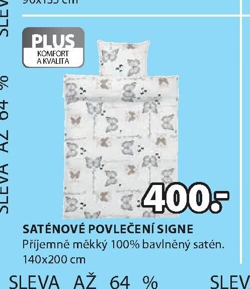 SATÉNOVÉ POVLEČENÍ SIGNE