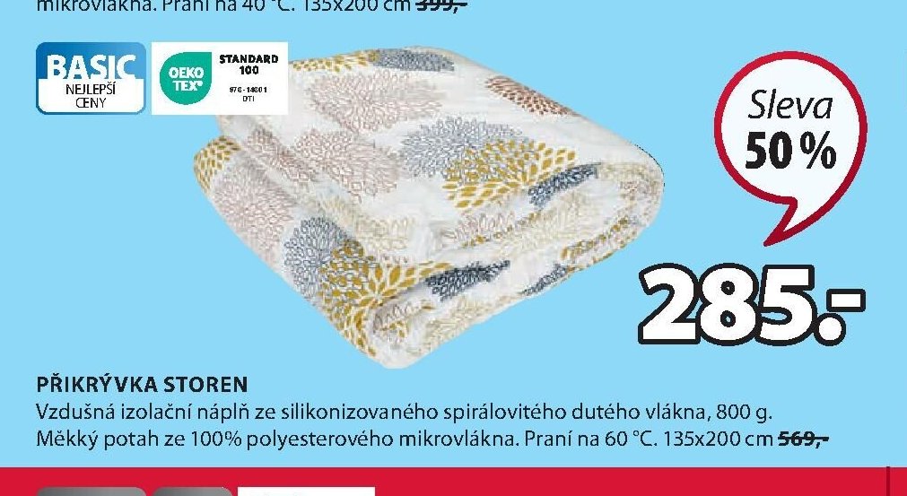 PŘIKRÝVKA STOREN