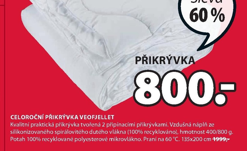 CELOROČNÍ PŘIKRÝVKA VEOFJELLET