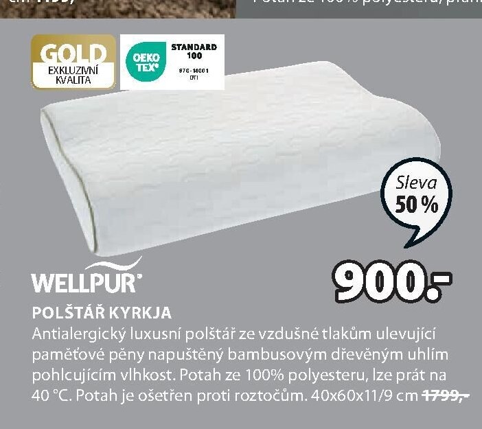 WELLPUR POLŠTÁŘ KYRKJA
