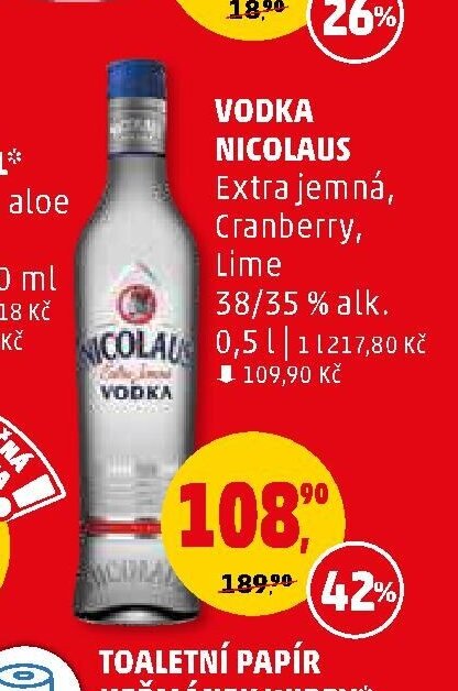 Vodka Nicolaus 0,5 l